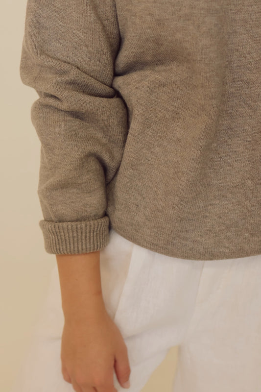 The Conrad Sweater | Brushed Knit
