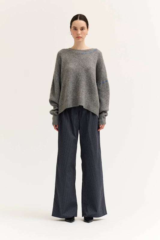 Midnight Gingham Pant