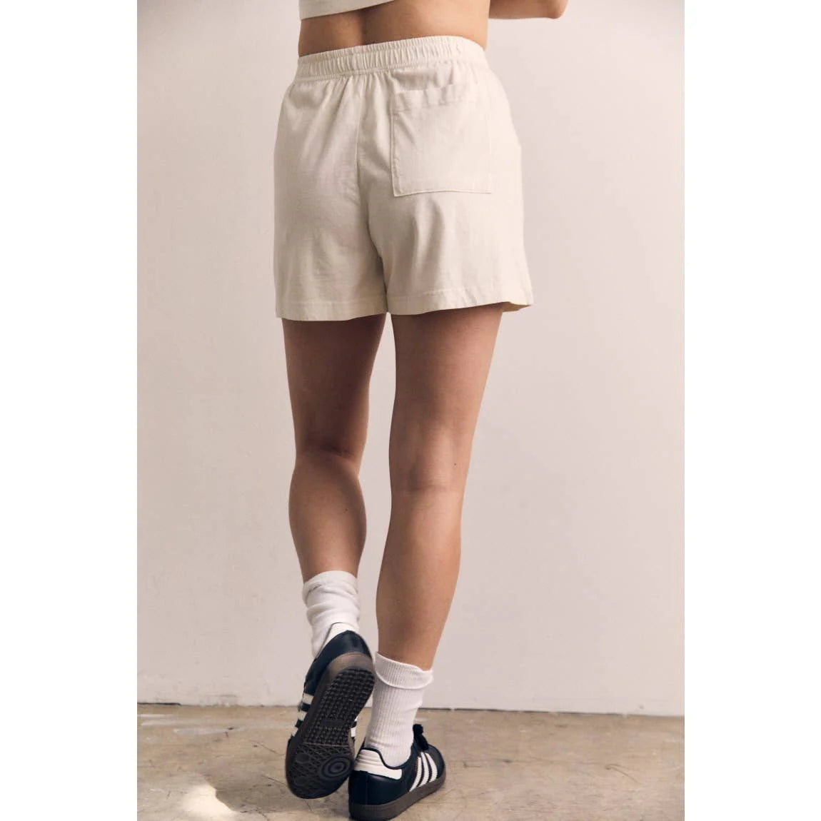 Basic Mineral Washed Shorts