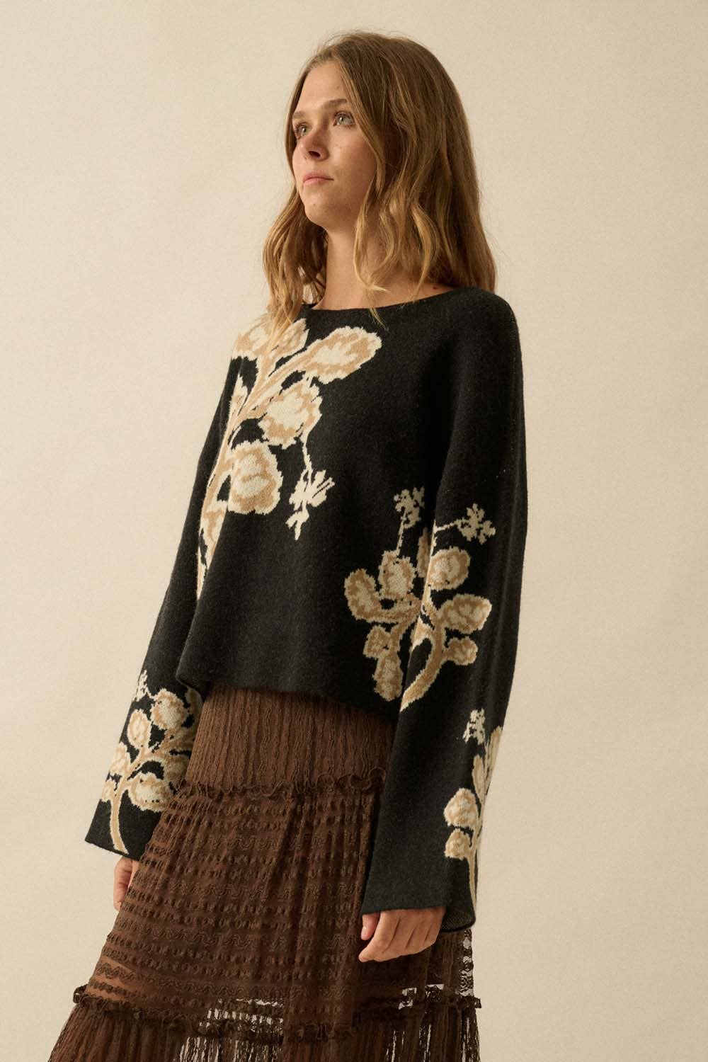 Natural Leaf Sweater
