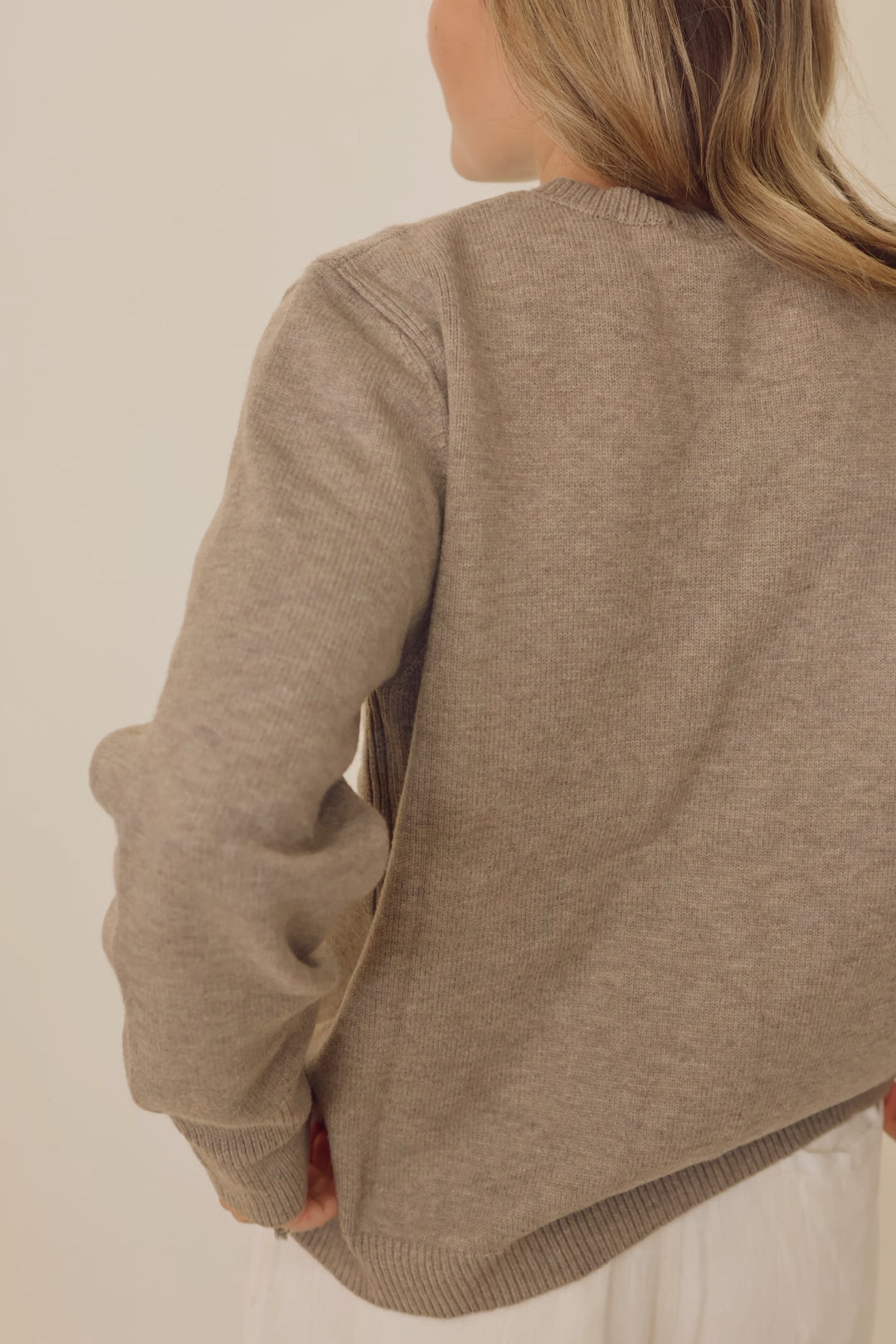 The Conrad Sweater | Brushed Knit