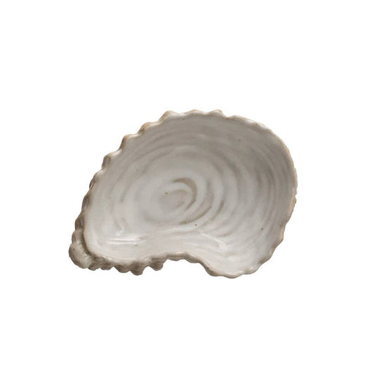 Stoneware Shell Dish - Handcrafted
