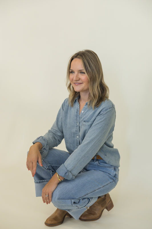 Shay Shirt - Light Wash