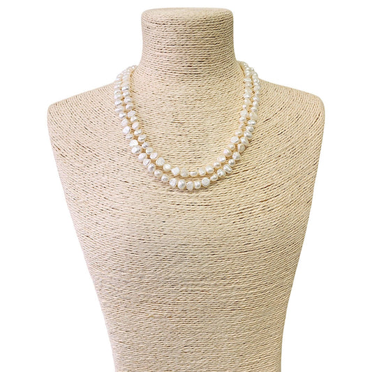 Natural Pearl Layering Necklace