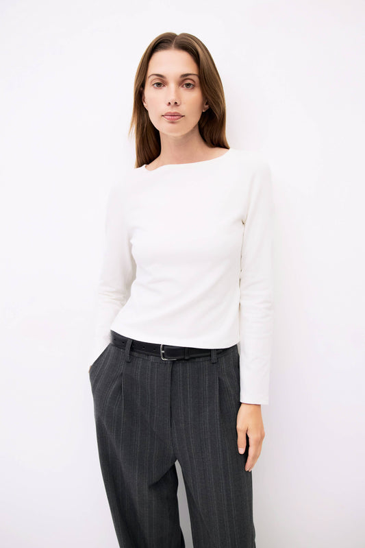 The Martina Top - White