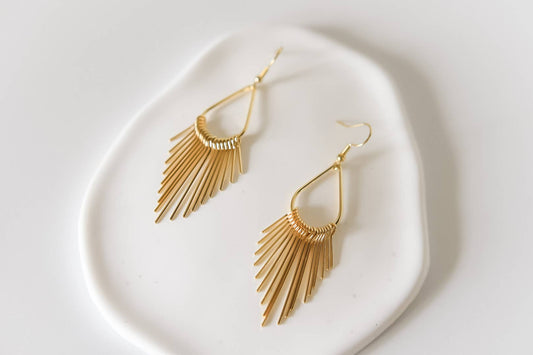 The Everleigh 18k Gold Plated Earring