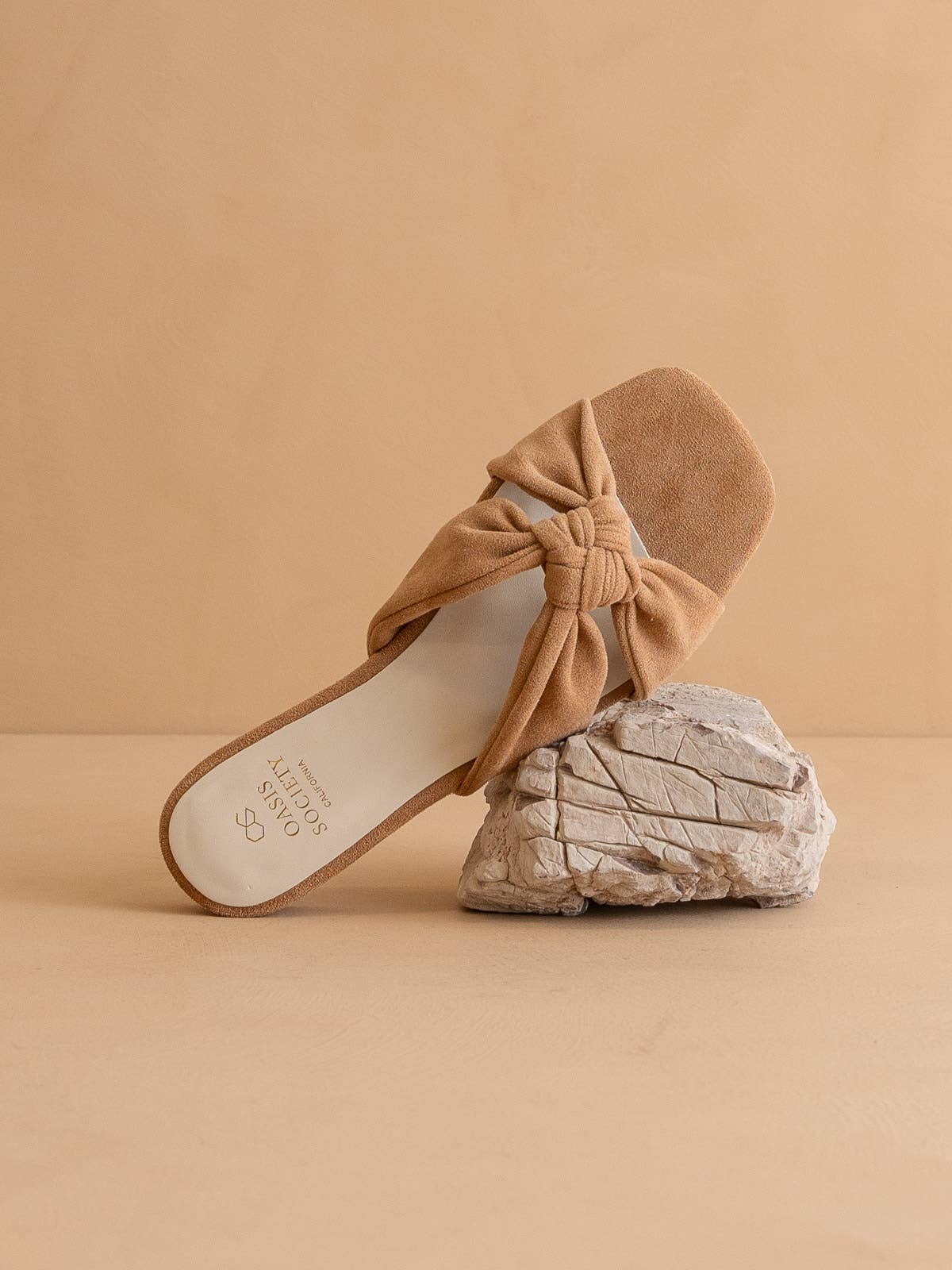 The Kori Almond | Knotted Sandal