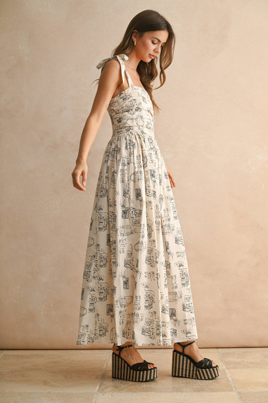 Town Print Maxi