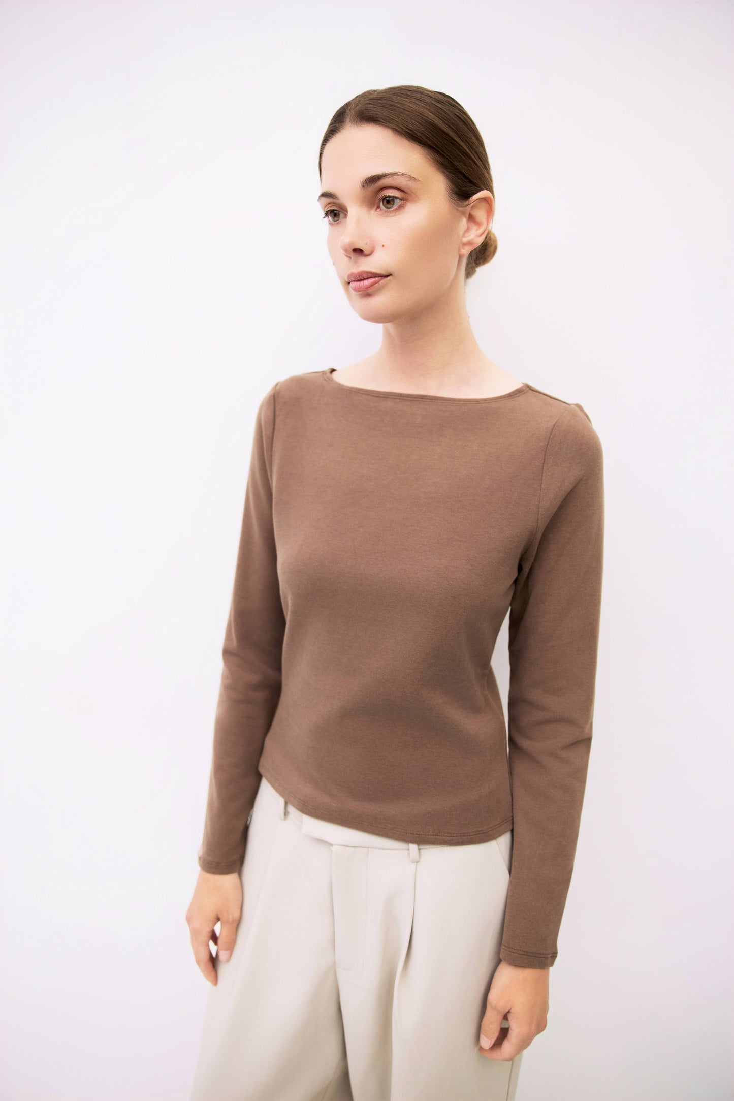 The Martina Top - Brown