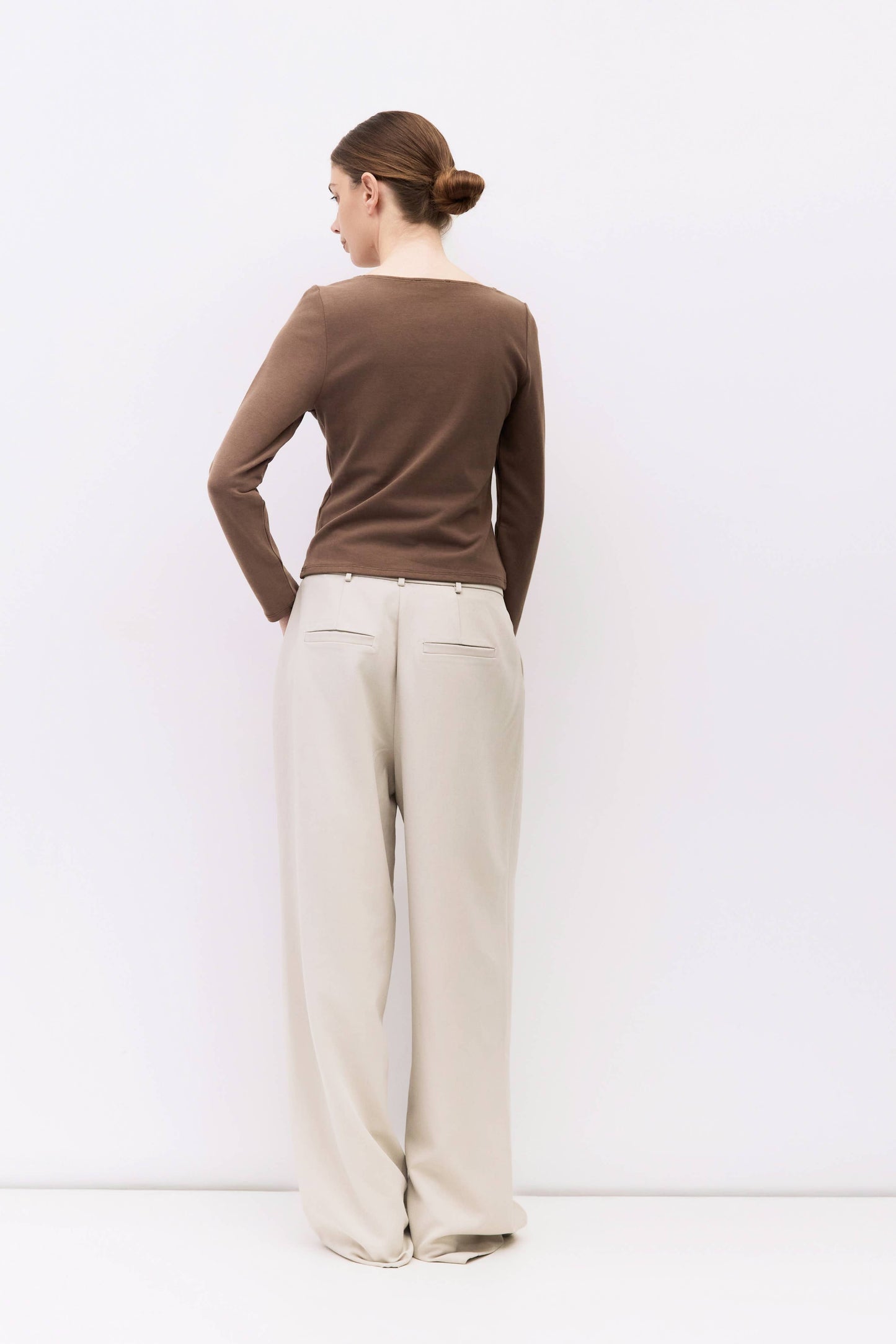 The Martina Top - Brown