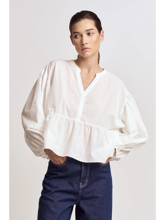 Kennedy Poplin Blouse