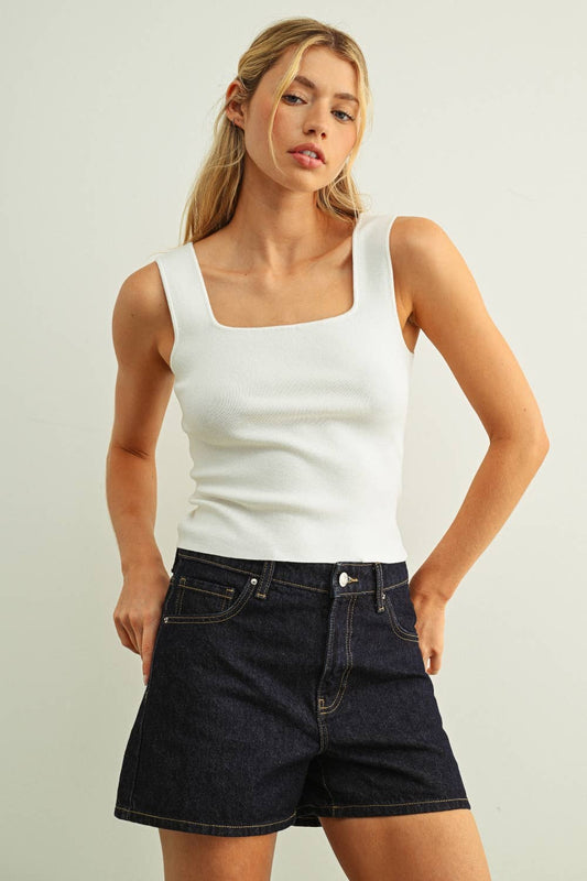 Ribbed Knit Top