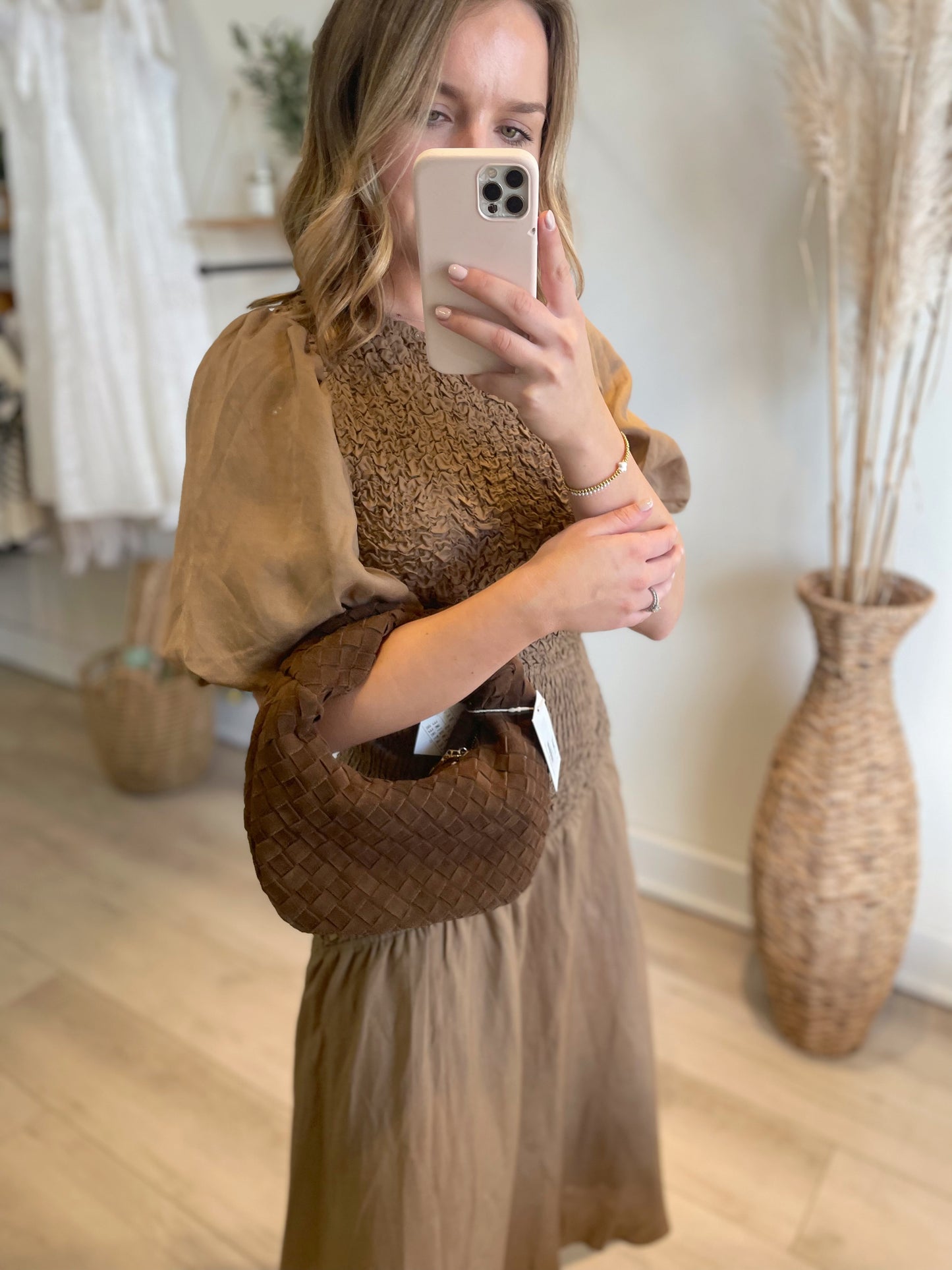 The Maria Linen Midi Dress