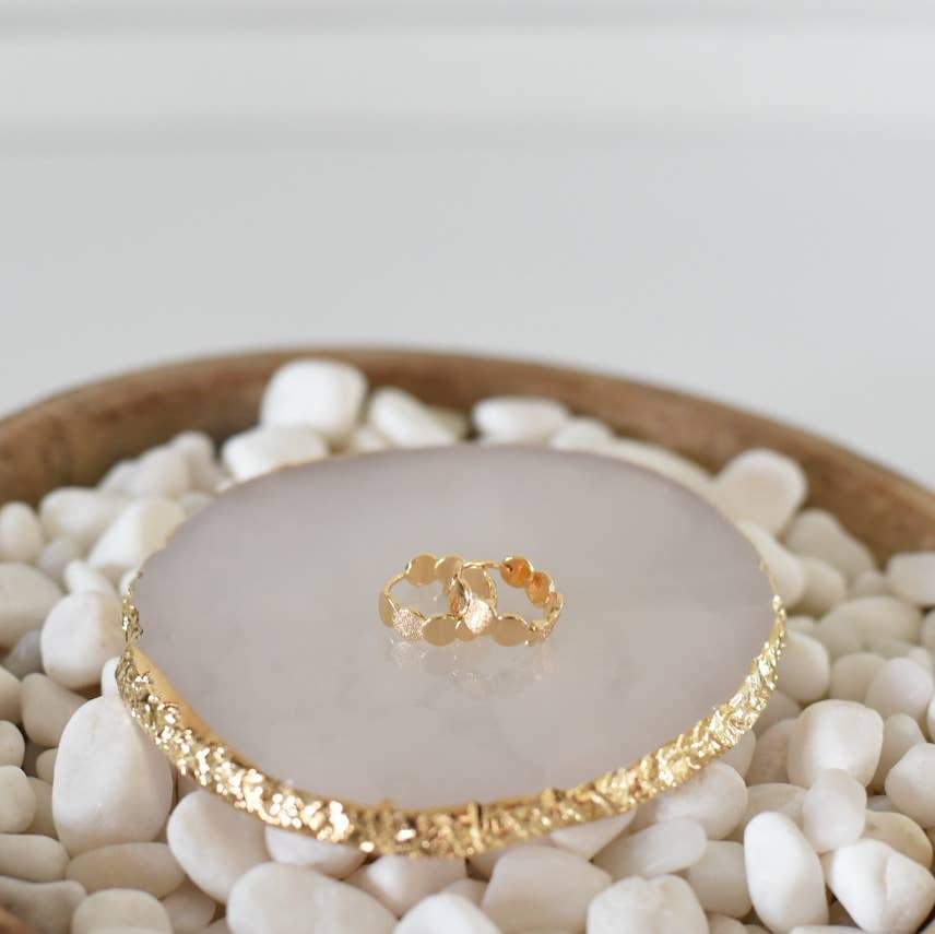 Grace Hoops-18k Gold Plated