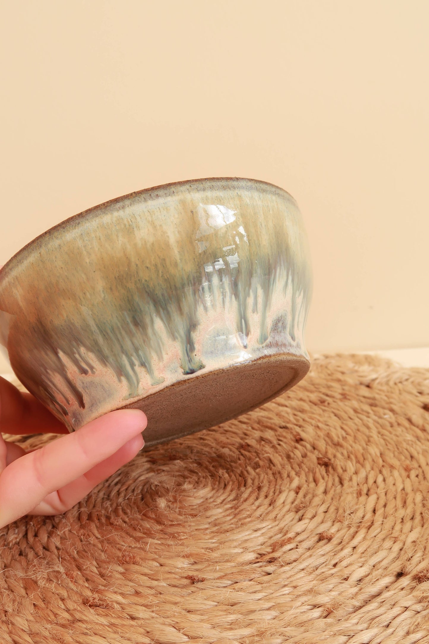 Handmade Ceramic Bowl - Green