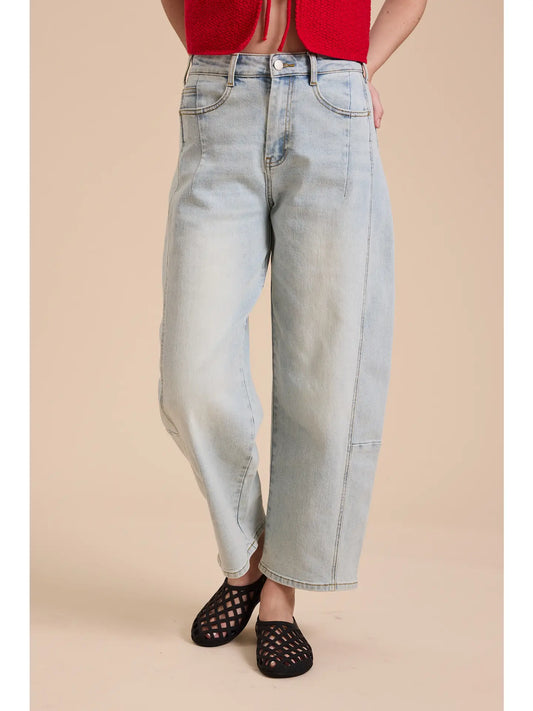 Loose Fit Denim Pants