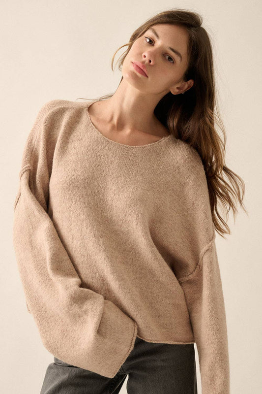 Knit Seam Sweater