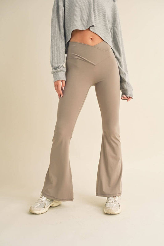 Taupe Flare Legging
