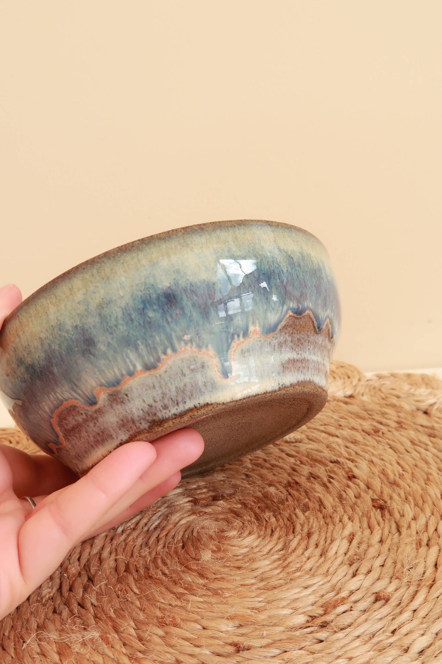 Handmade Ceramic Bowl - Blue