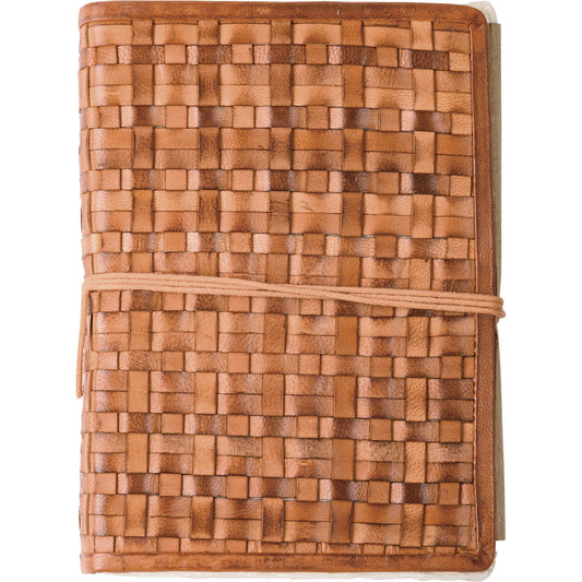 Woven Leather Journal