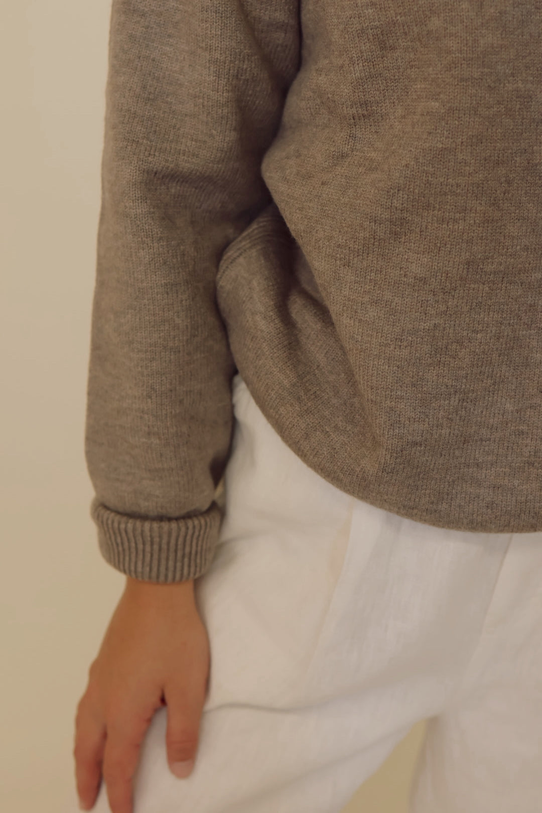 The Conrad Sweater | Brushed Knit