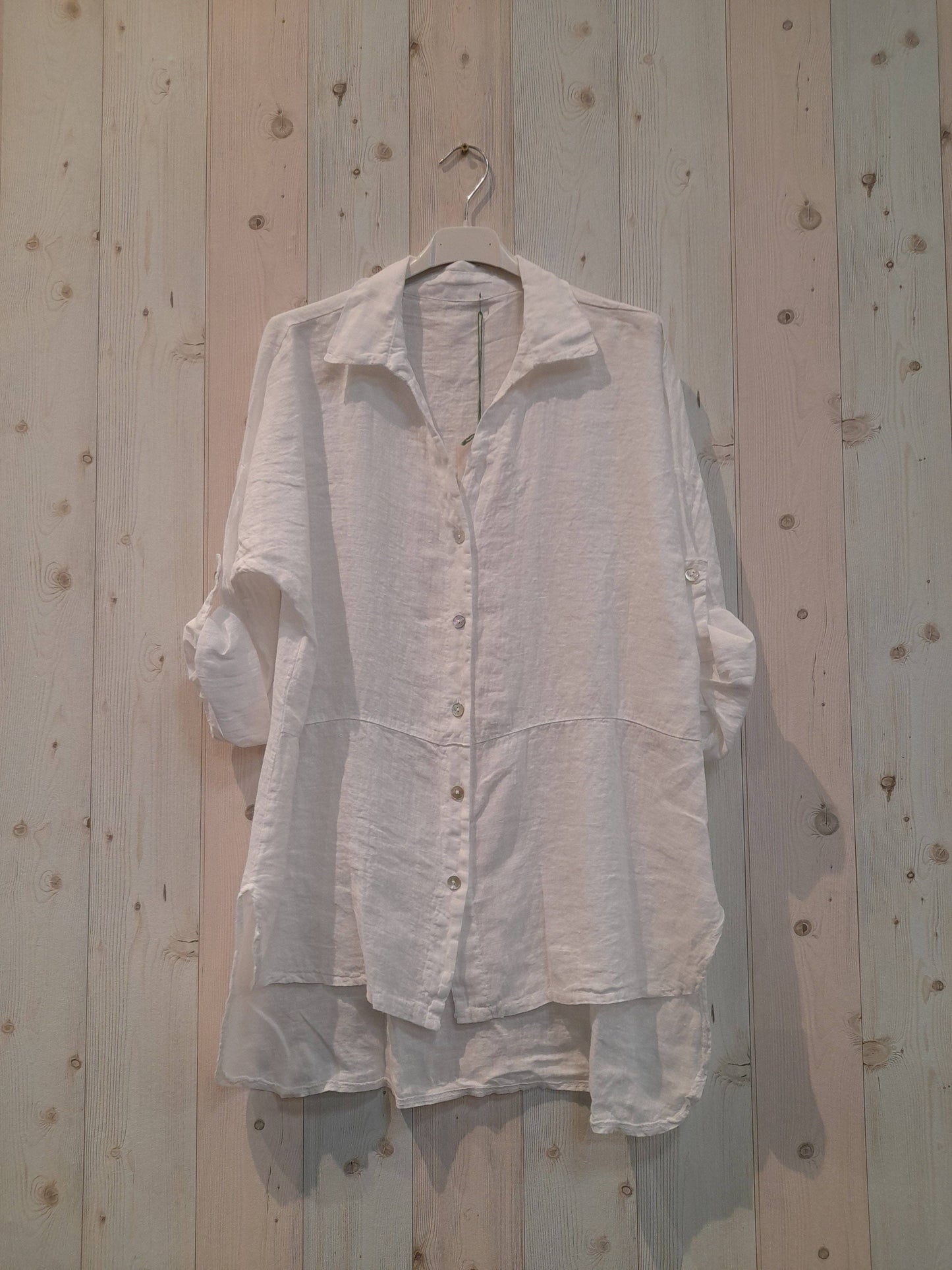 Linen Shirt- White