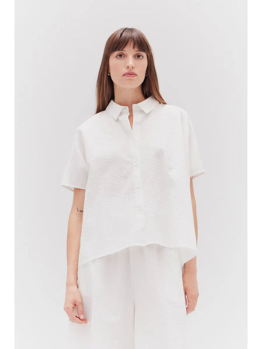 Sally Seersucker Shirt