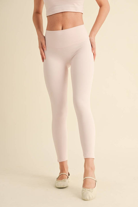 Cream Performance Leggings