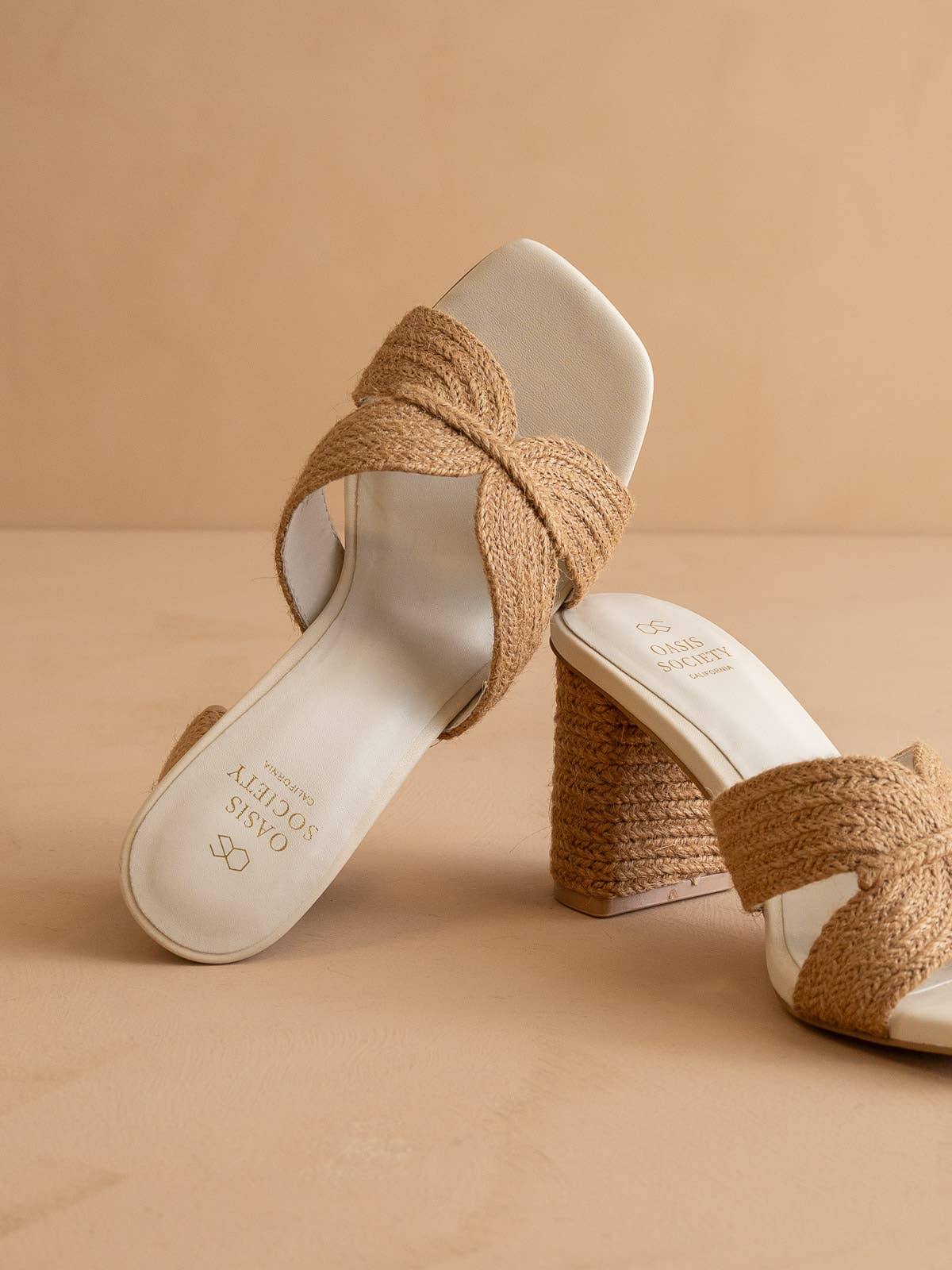 The Santiago | Raffia Summer Heel