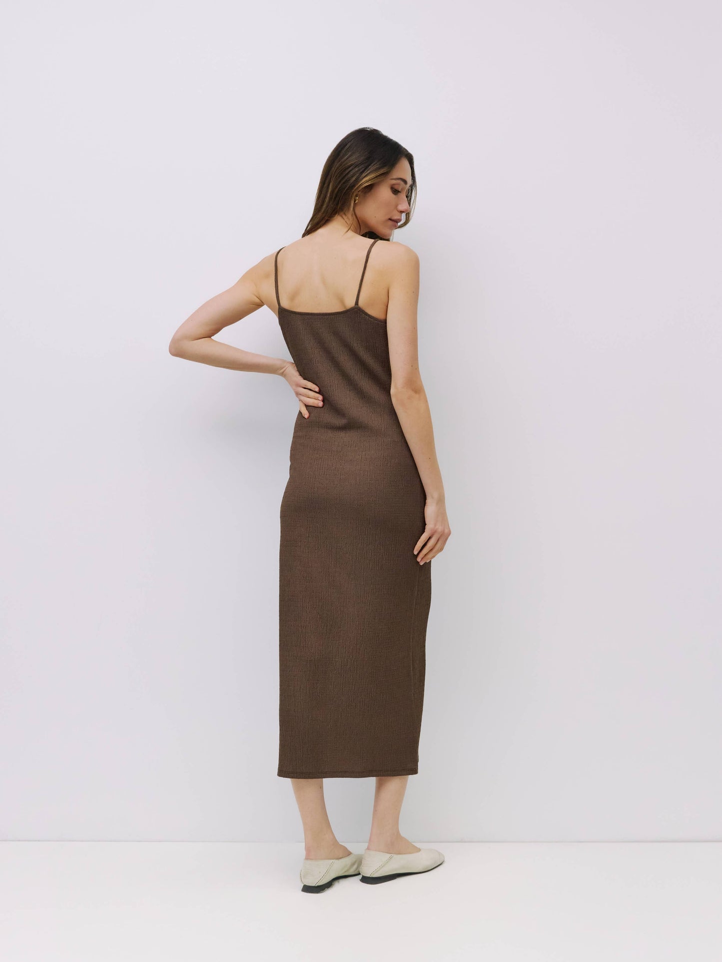 The Karissa Dress - Brown