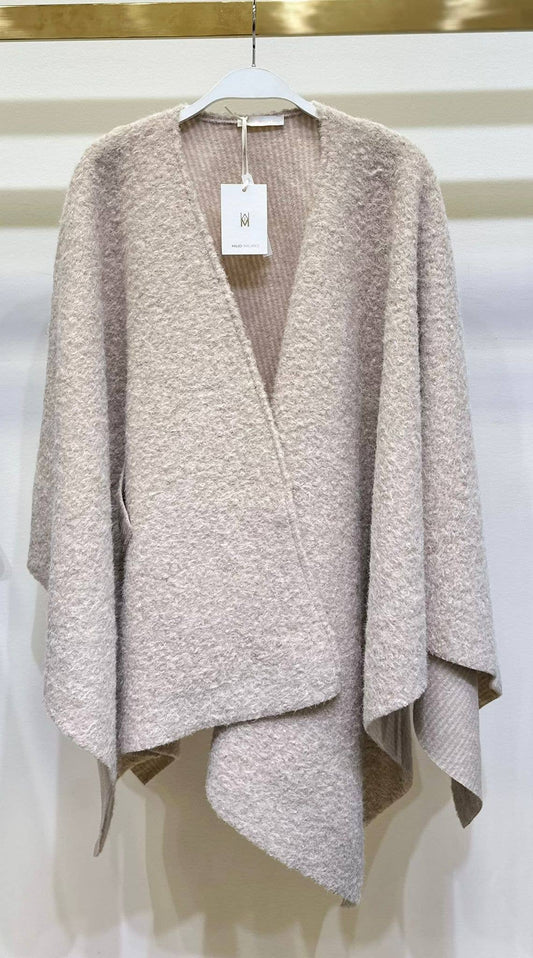 Textured Poncho Cover Up