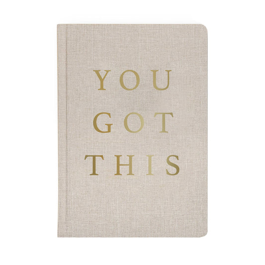 "You Got This" Fabric Journal