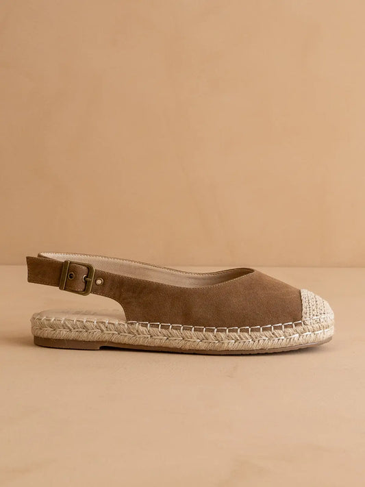 The Massa Brown Espadrille Flats