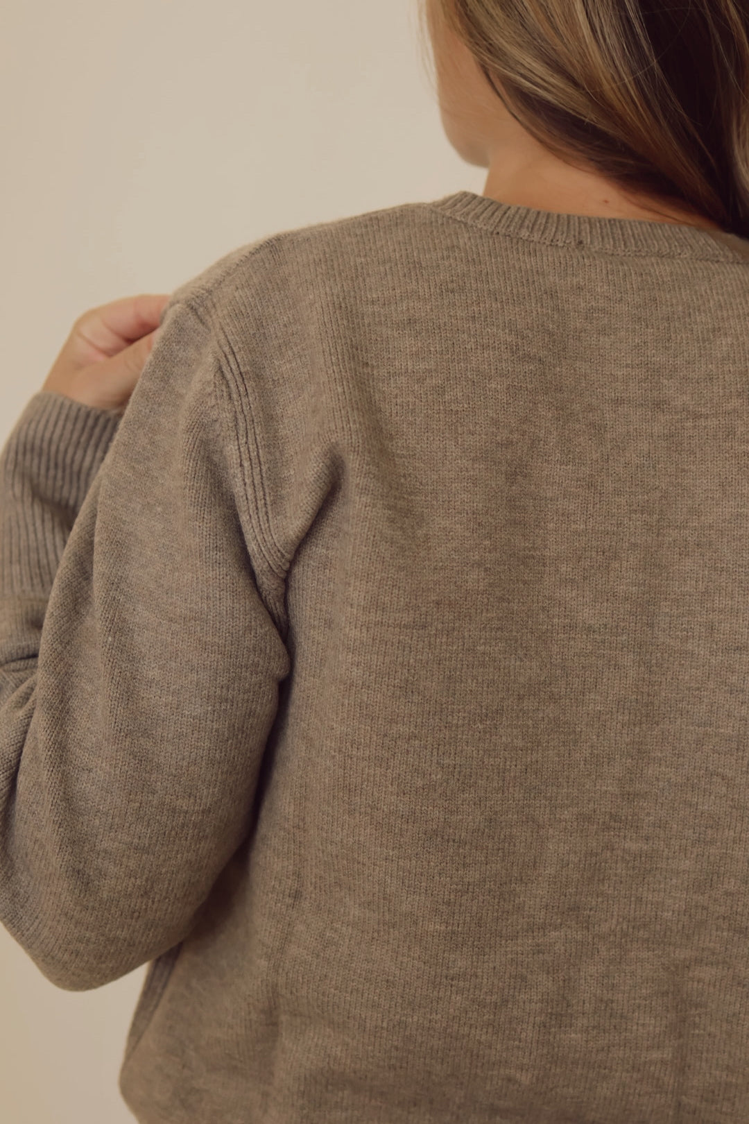 The Conrad Sweater | Brushed Knit