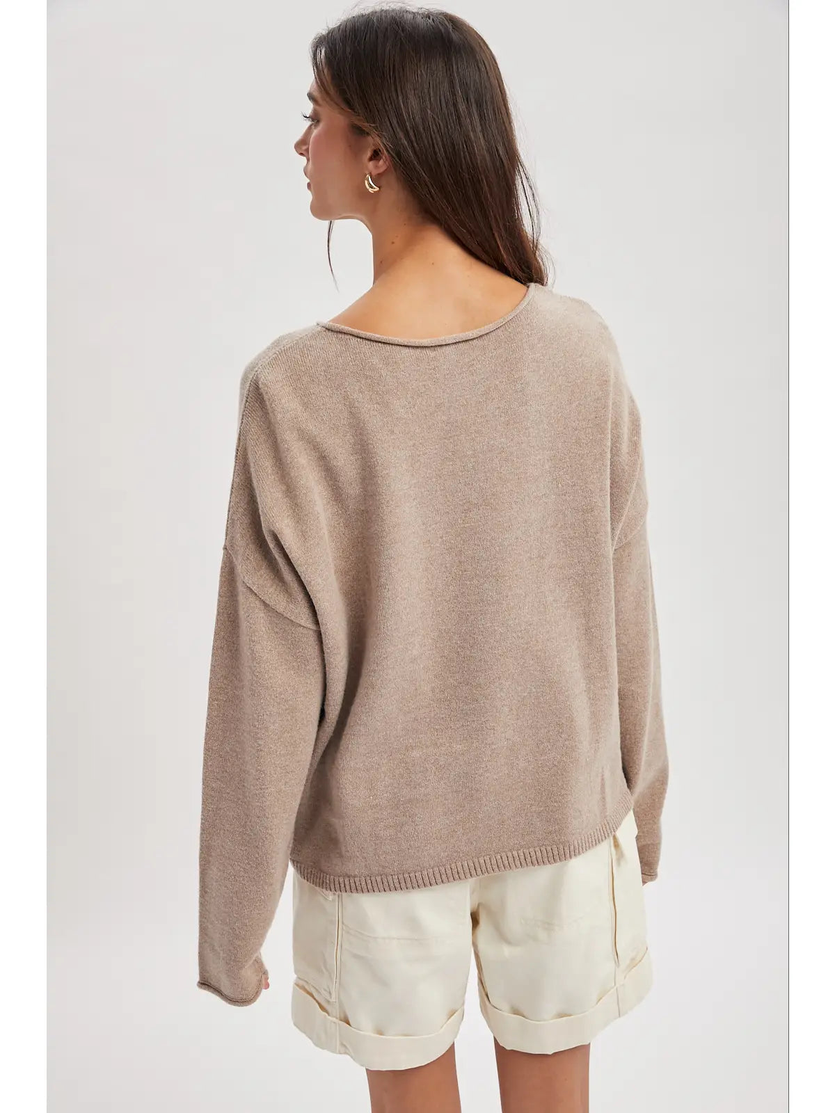 Boat Neck Sweater