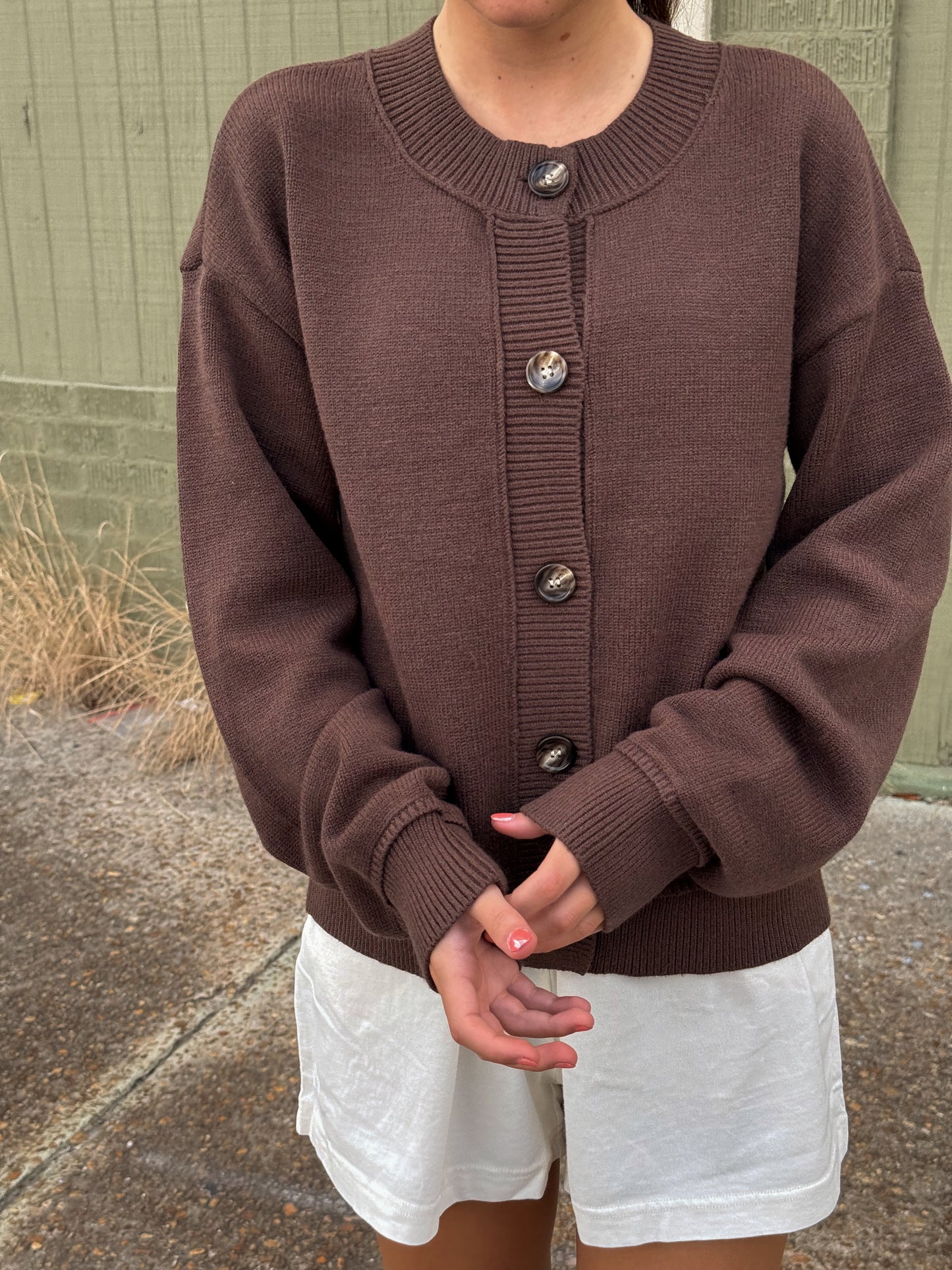 Eliza Cardigan - Brown