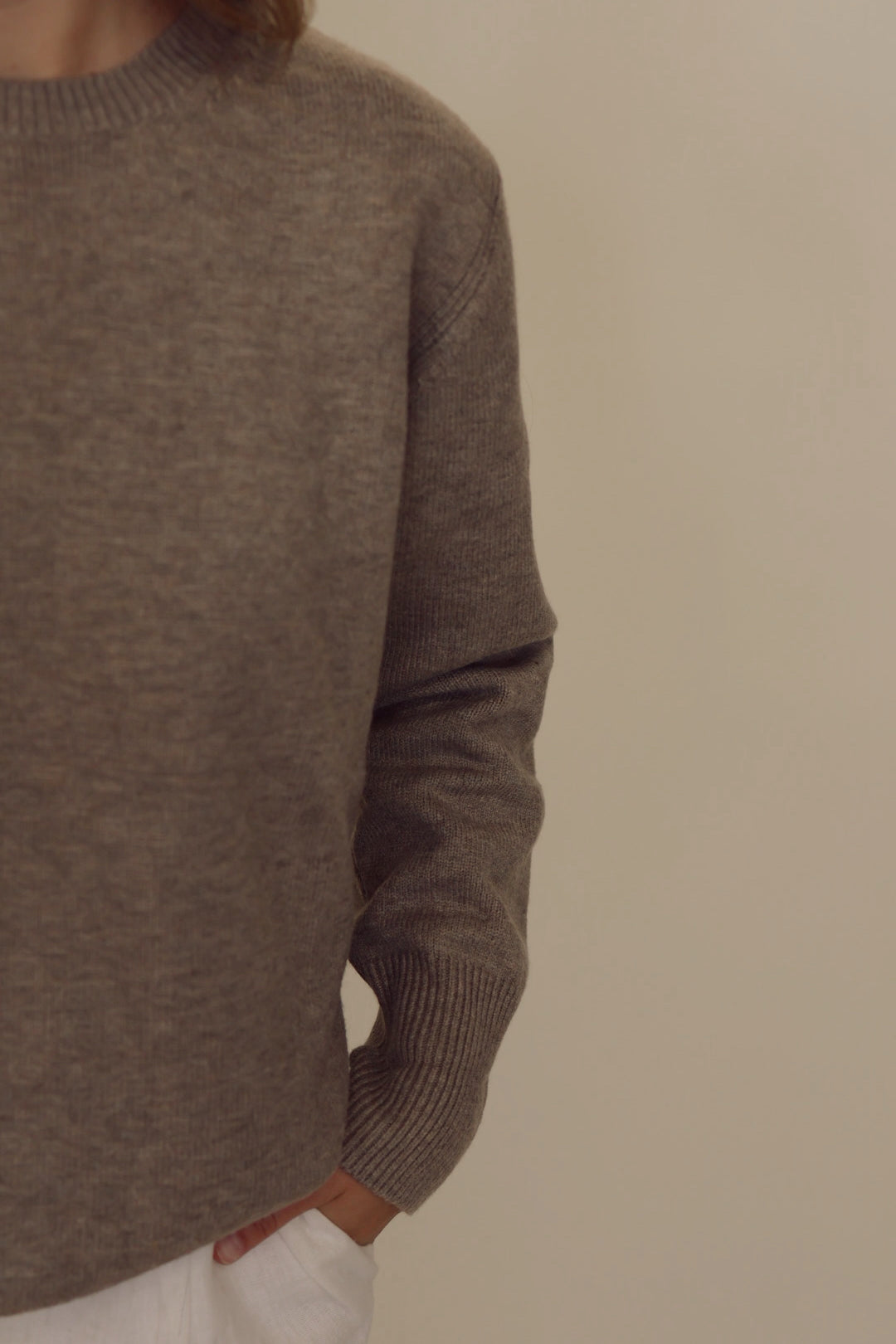 The Conrad Sweater | Brushed Knit