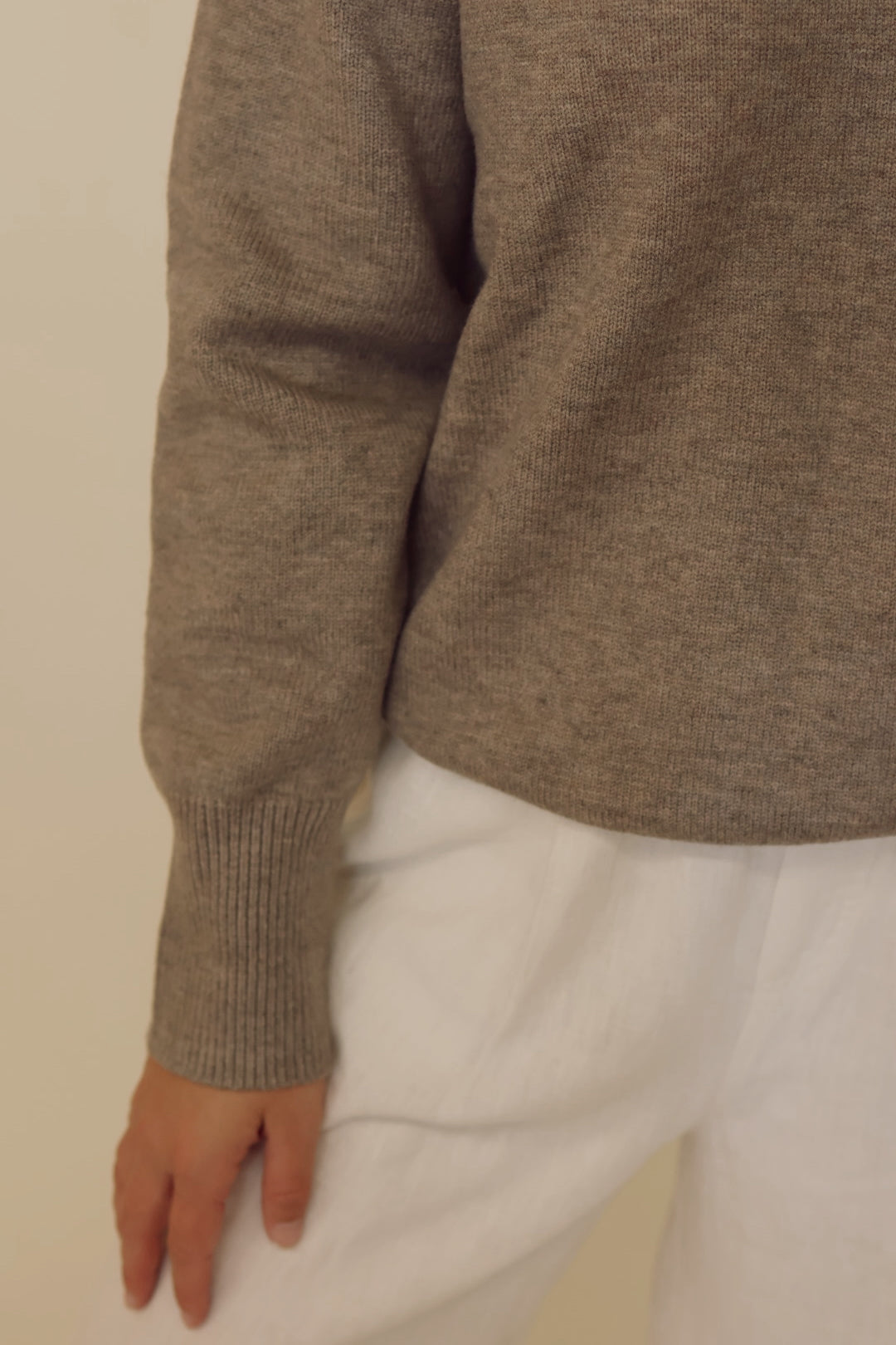 The Conrad Sweater | Brushed Knit