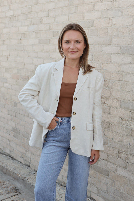 Linen Blazer