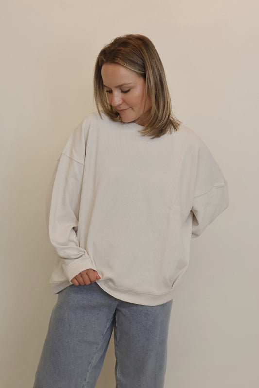 Ribbed Knit Crewneck