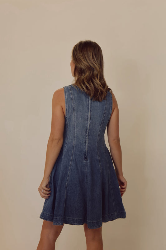Denim Mini Dress