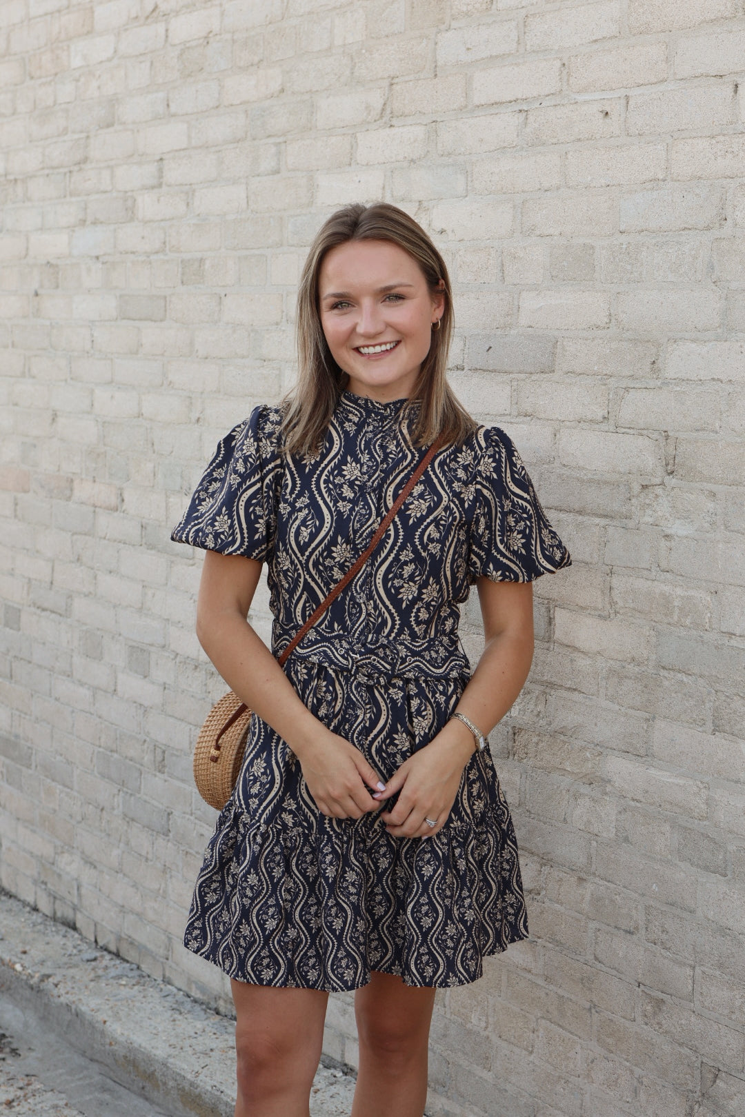 Woven Mini Dress