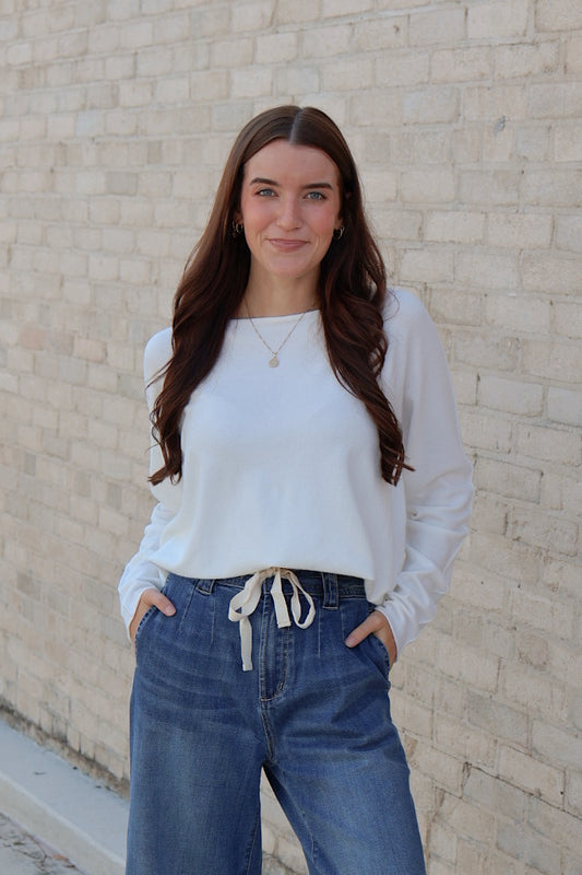 Laurin Jewel Neck Sweater