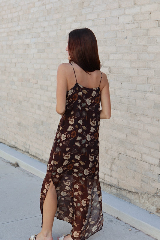 Audrey Floral Maxi Dress