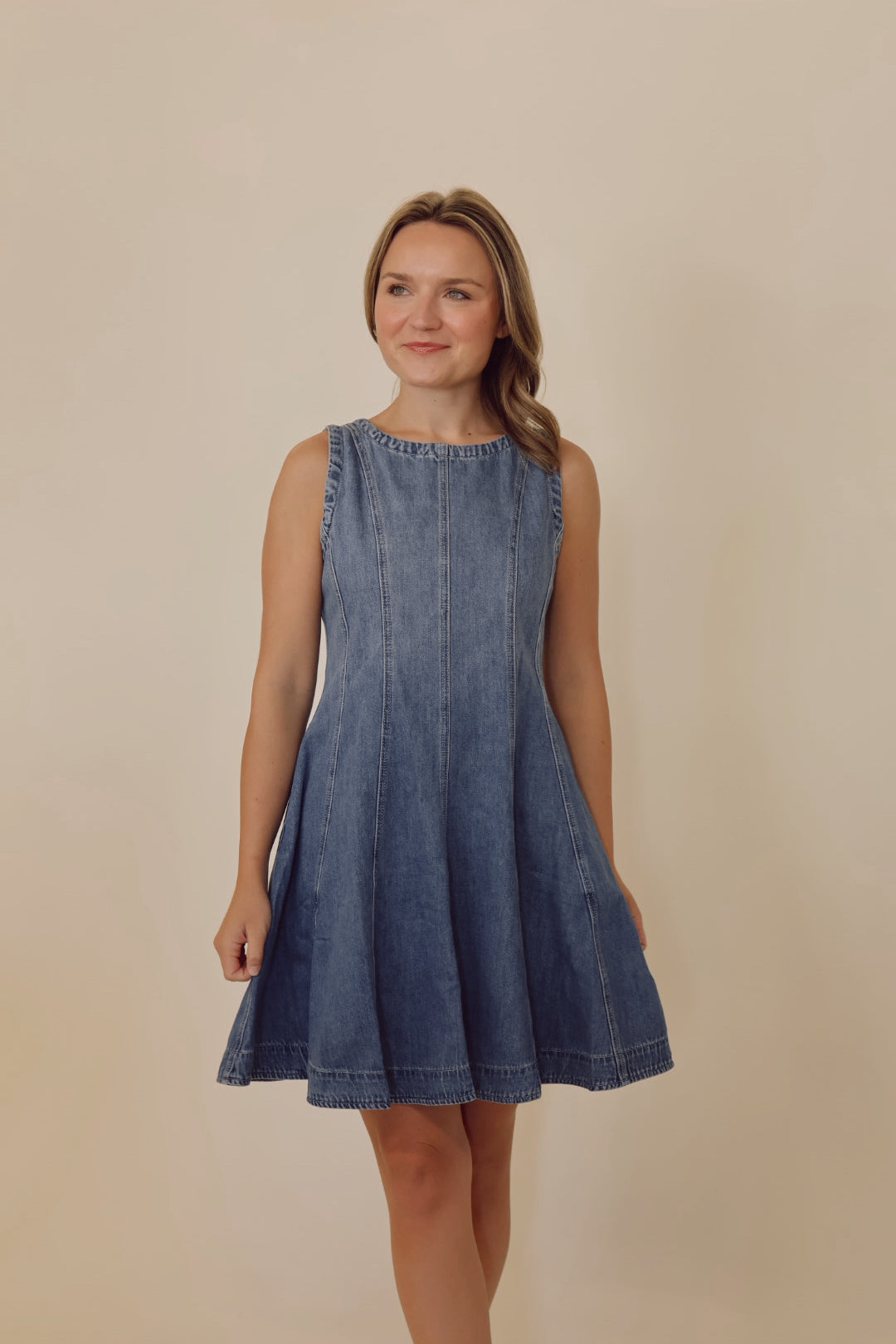 Denim Mini Dress
