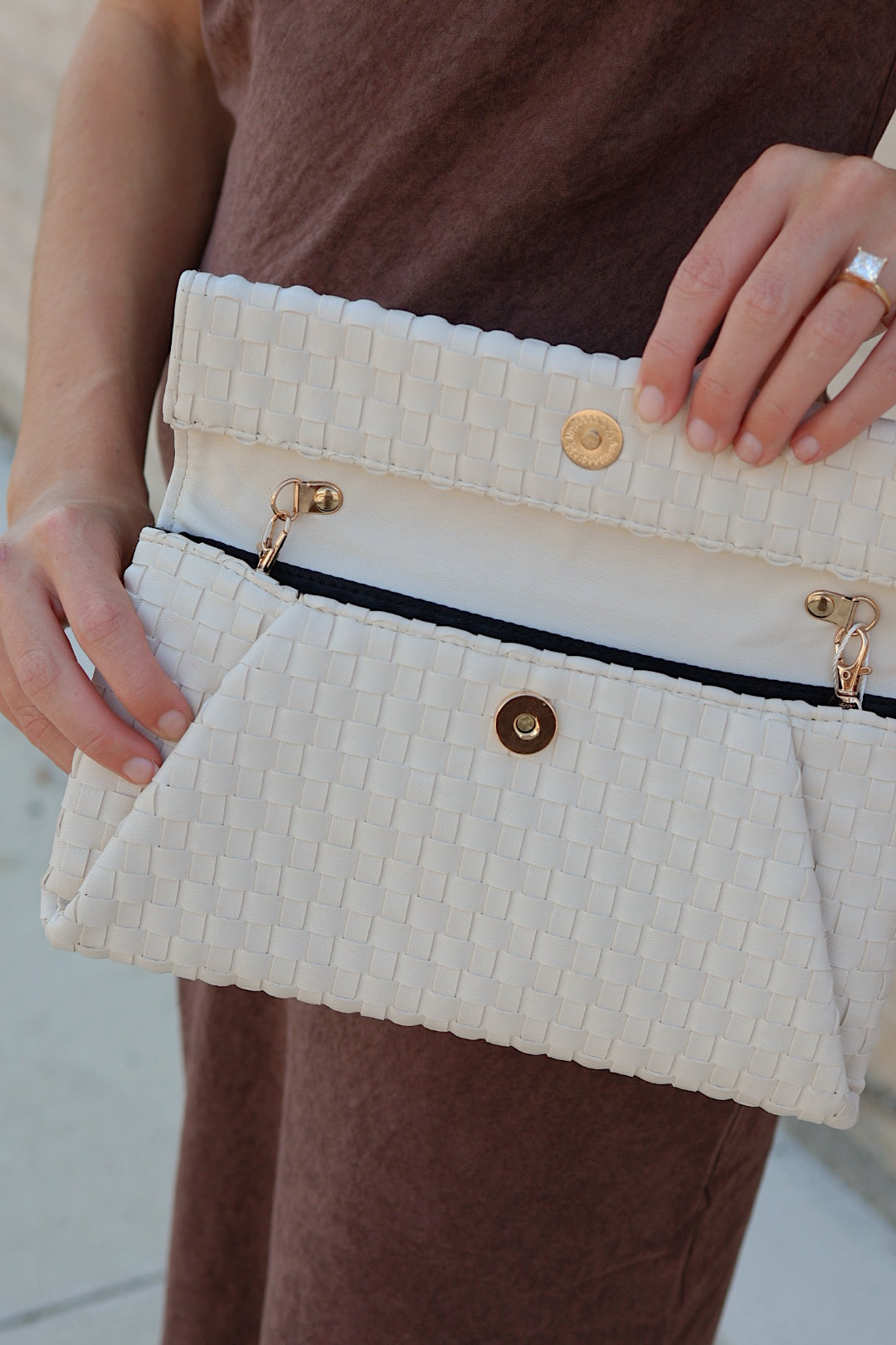 Priscilla Ivory Purse