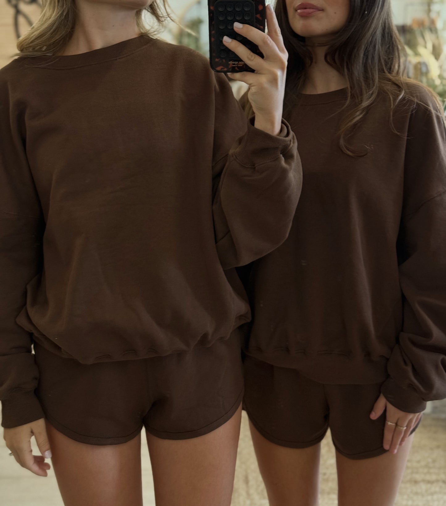 Mabel Crewneck - Mocha
