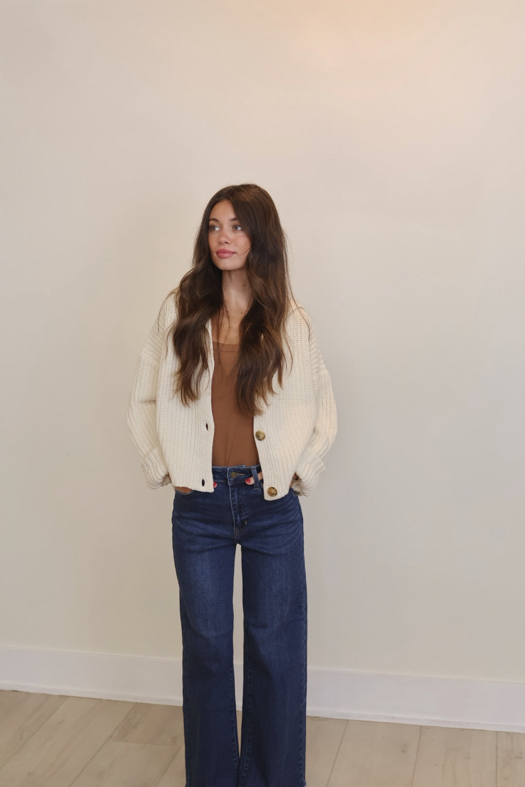 Cropped Sweater Top