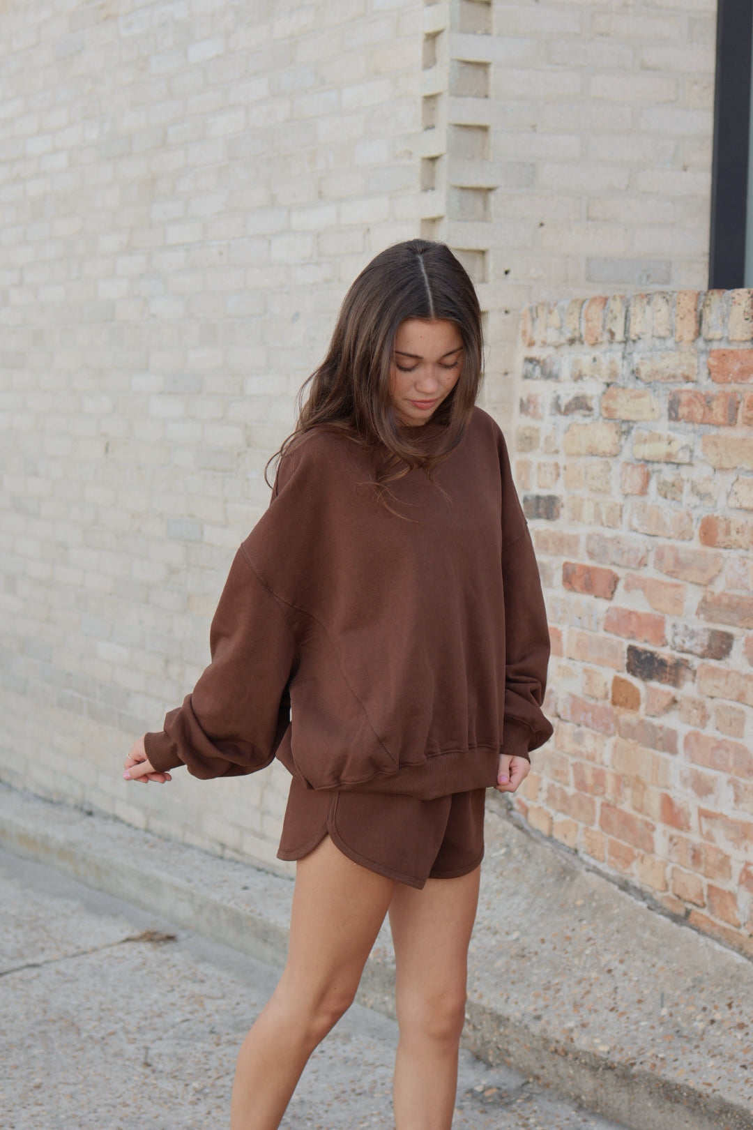 Mabel Crewneck - Mocha