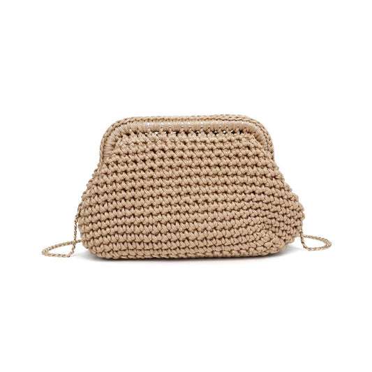 Anastasia Clutch- Natural